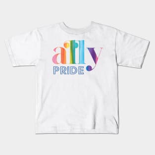 Ally pride Kids T-Shirt